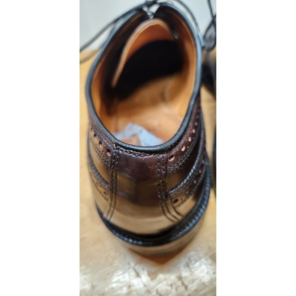 VTG 1994 Allen Edmonds MacNeil Shell Cordovan Longwing Blucher 13B 9097